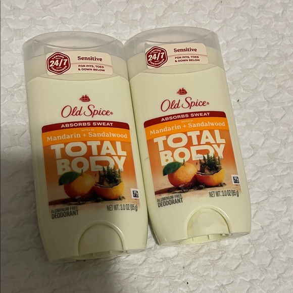 Old Spice Other - NWT Old Spice Whole Body Deodorants Mandarin and Sandalwood